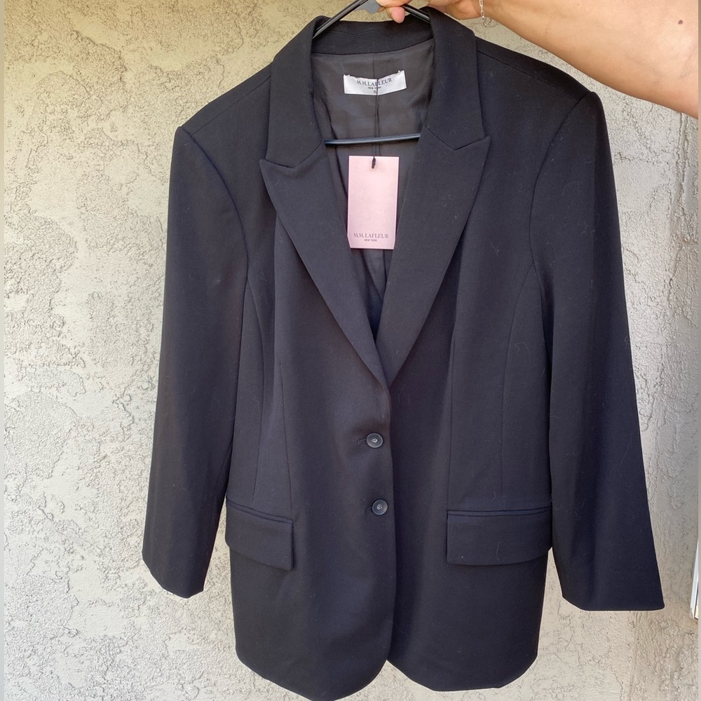M.M. Lafleur Blazer Size 16 NWT Black